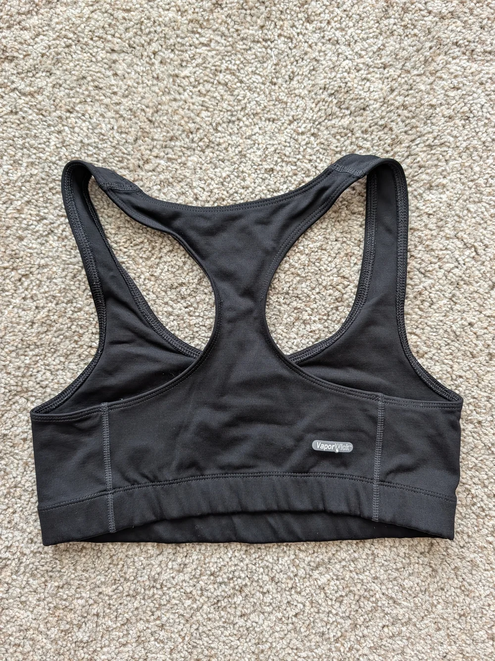 The North Face Womens Black Bounce B Gone Racerback Sports Bra Size Medium